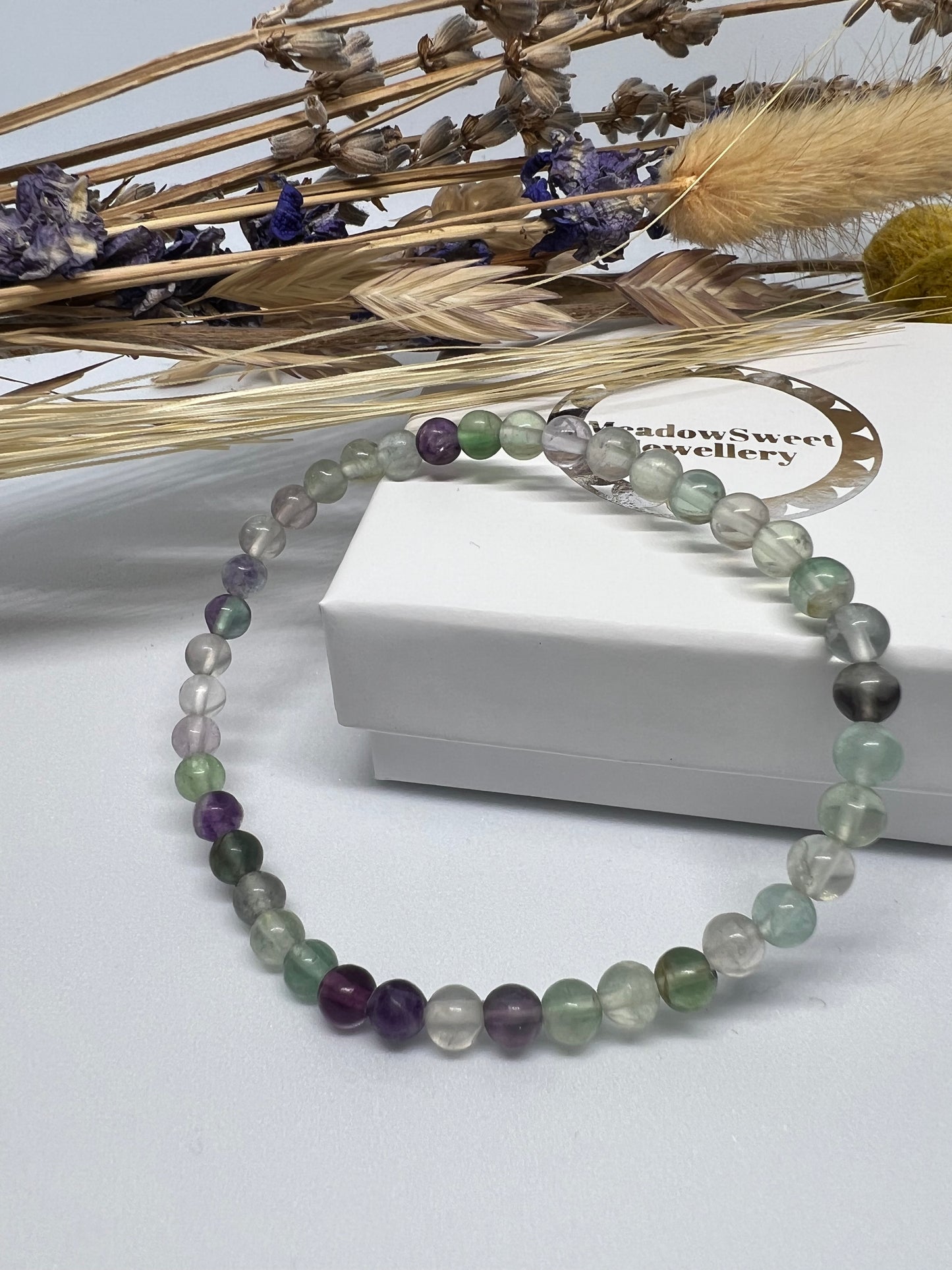 Gemstone chip bracelets