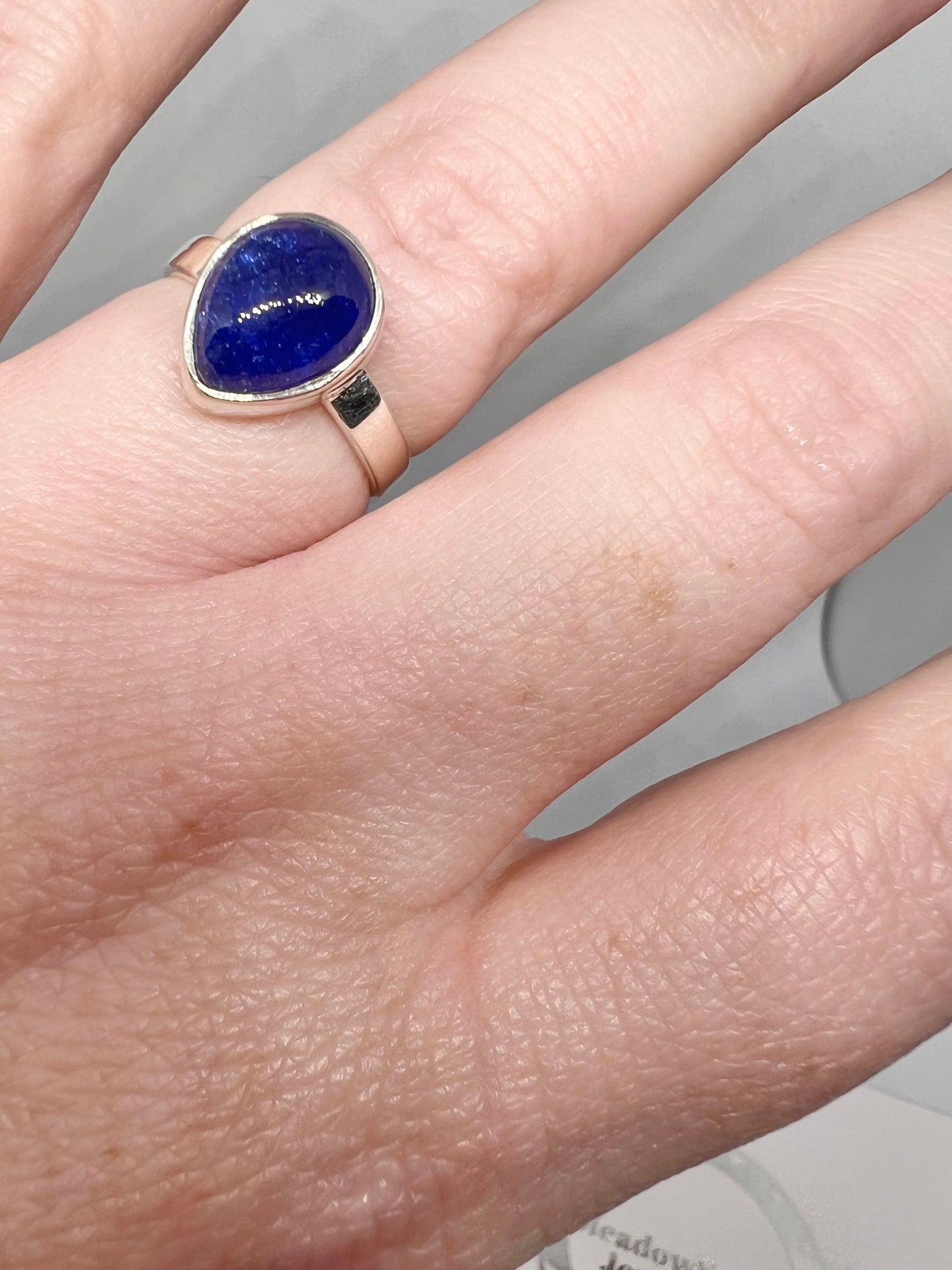 Tanzanite ring